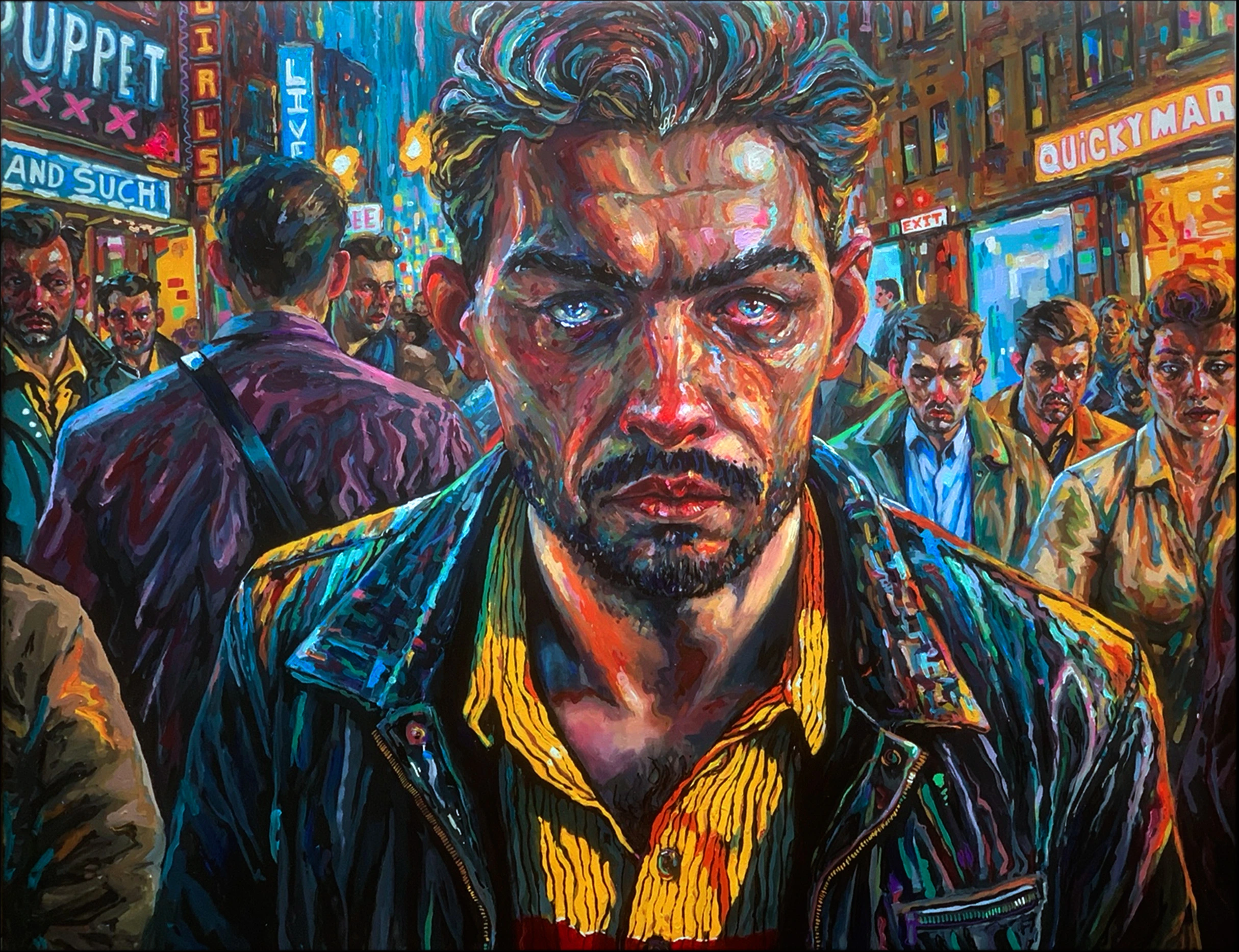 Infinite Loneliness, painting by Lars Corneliussen