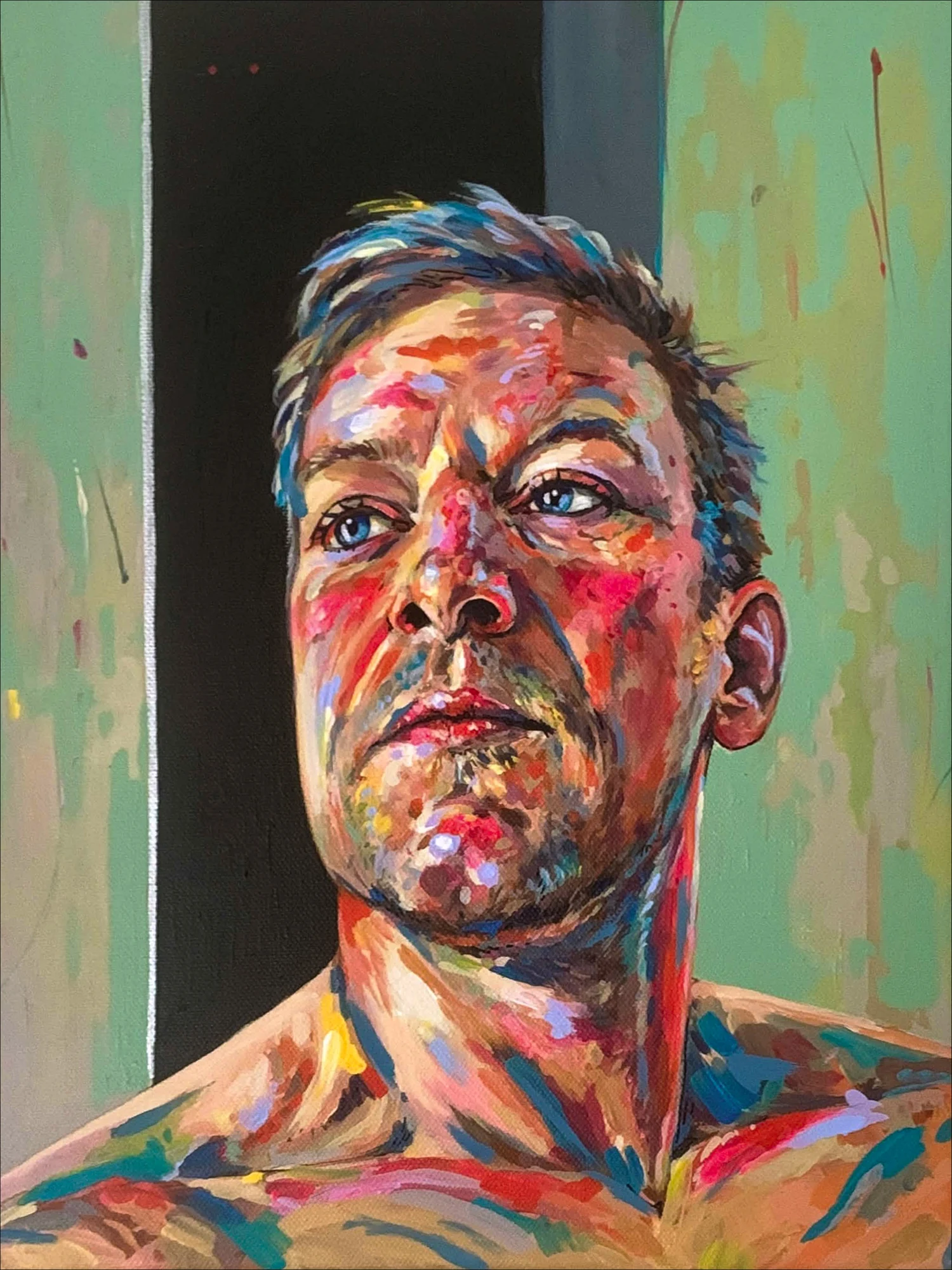 Self-portrait by Lars Corneliussen